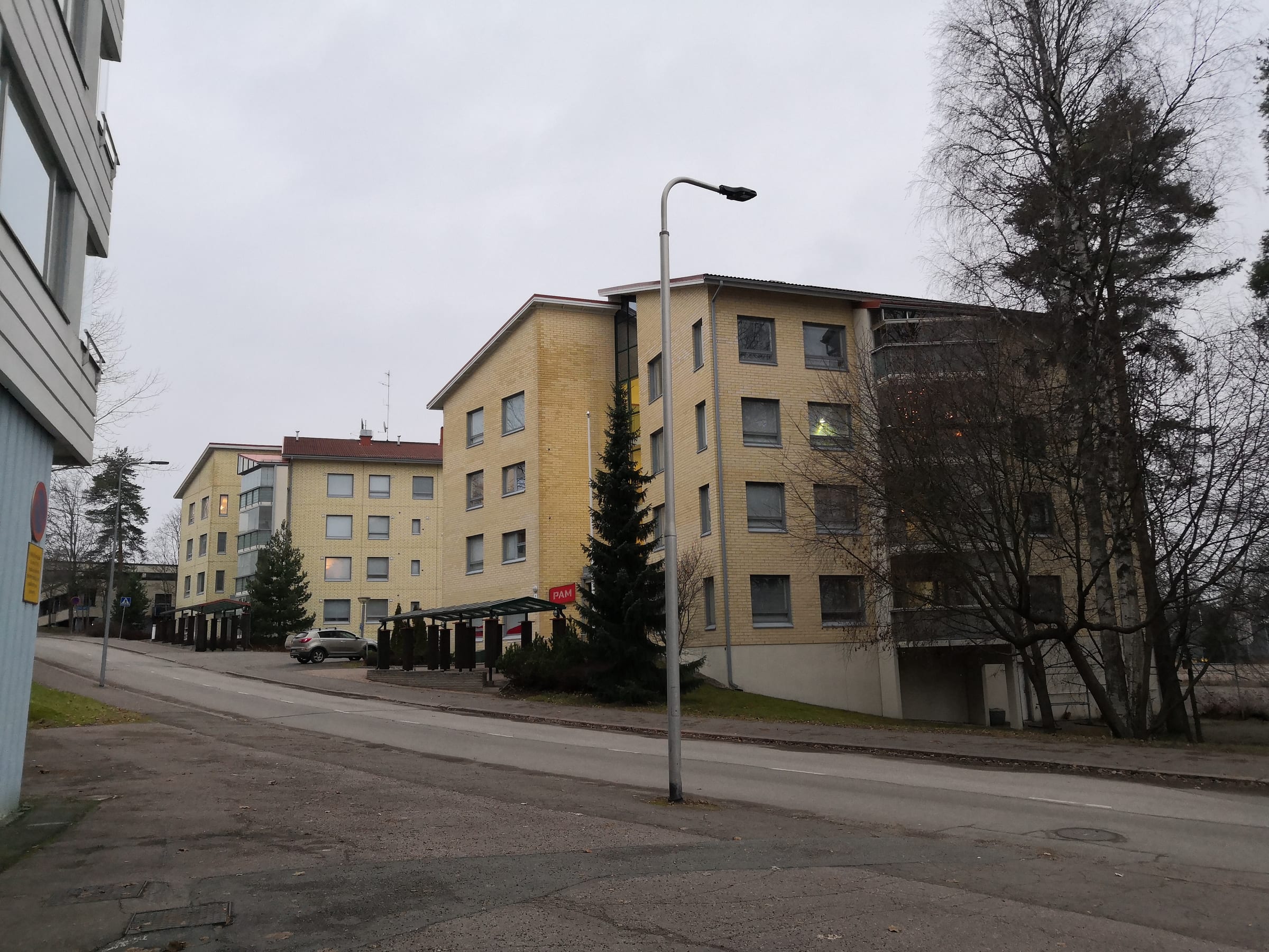 Asuinkerrostaloja Urheilijankujalla Kouvolassa