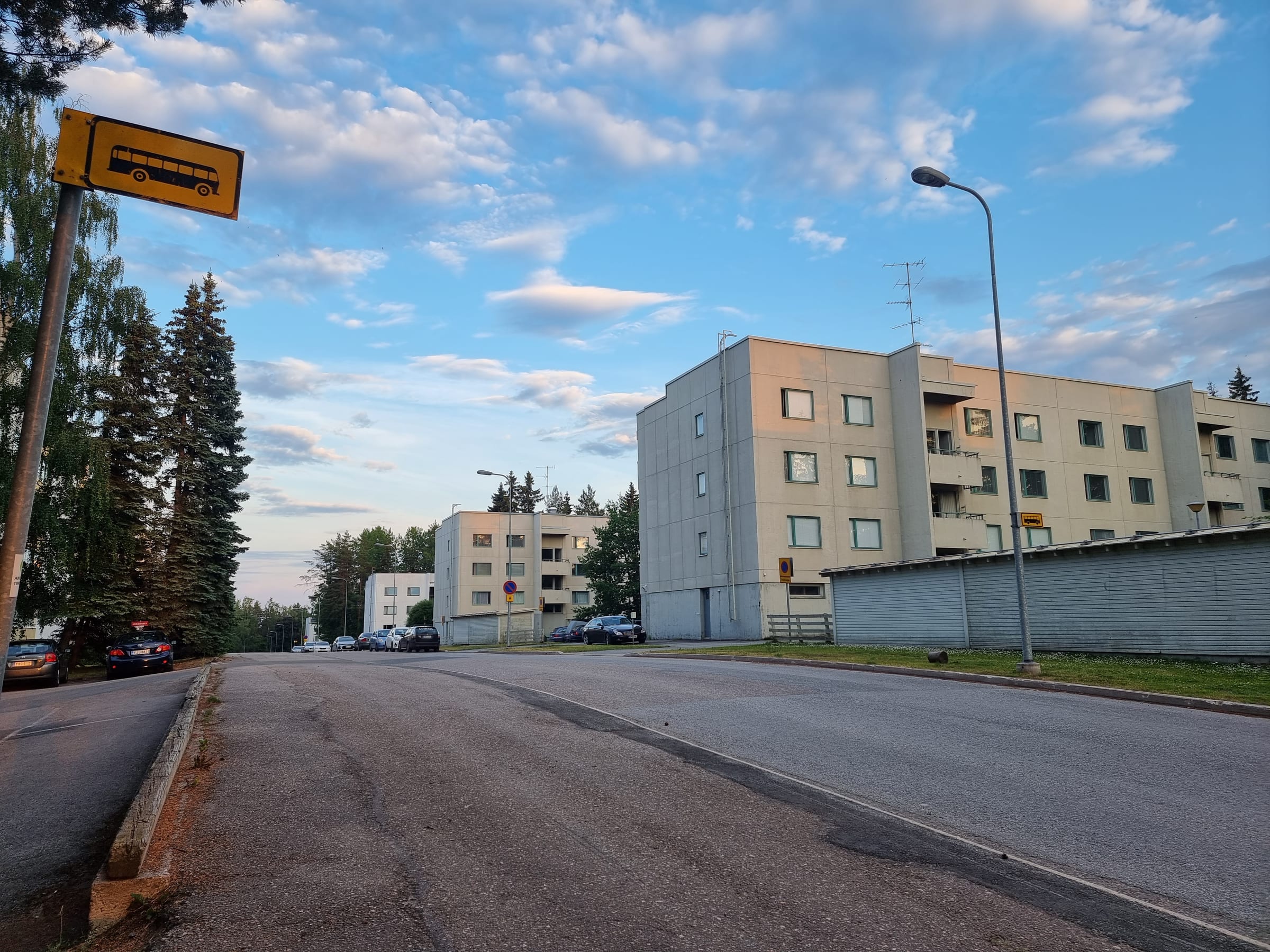 Asuinkerrostaloja Saratiellä Voisalmessa Lappeenrannassa